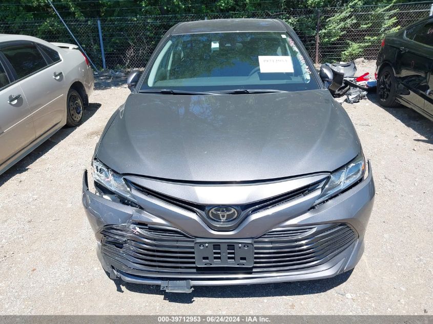 2020 Toyota Camry Le VIN: 4T1C11AK1LU985028 Lot: 39712953