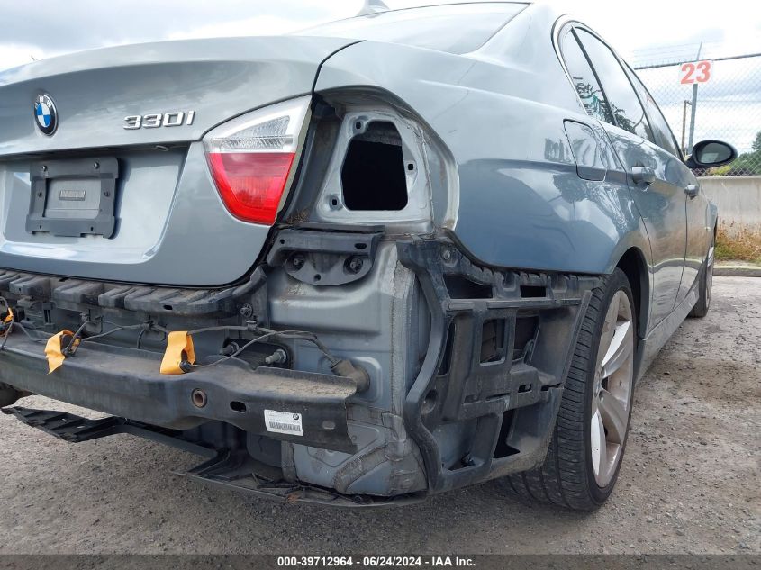 2006 BMW 330I VIN: WBAVB33556KR74964 Lot: 39712964