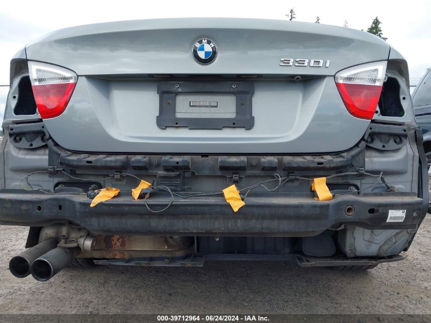 2006 BMW 330I VIN: WBAVB33556KR74964 Lot: 39712964