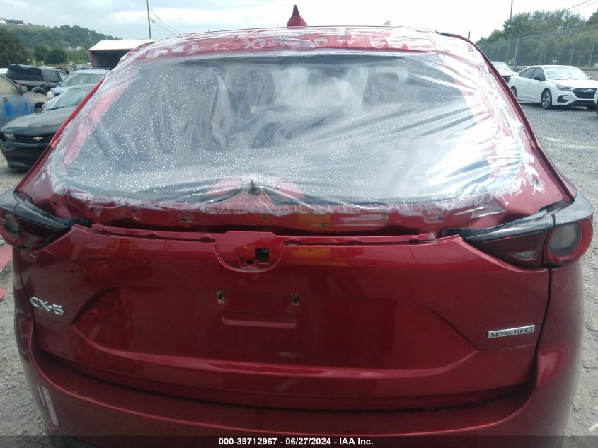 2020 Mazda Cx-5 Touring VIN: JM3KFACM2L0725249 Lot: 39712967