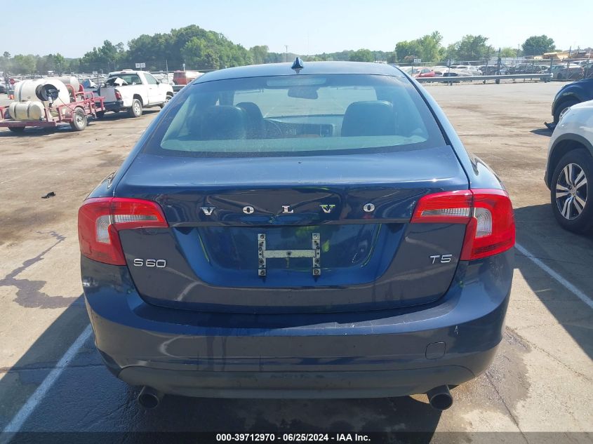 2012 Volvo S60 T5 VIN: YV1622FS4C2112487 Lot: 39712970