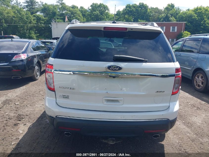 2011 Ford Explorer Limited VIN: 1FMHK8F87BGA88639 Lot: 39712981