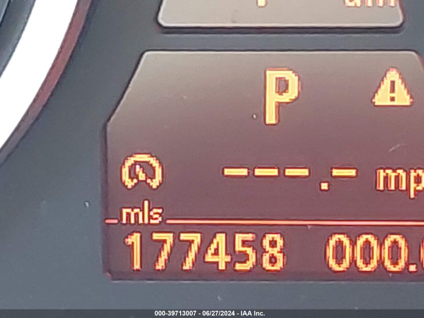 2007 BMW 525I VIN: WBANE53527CW62485 Lot: 39713007