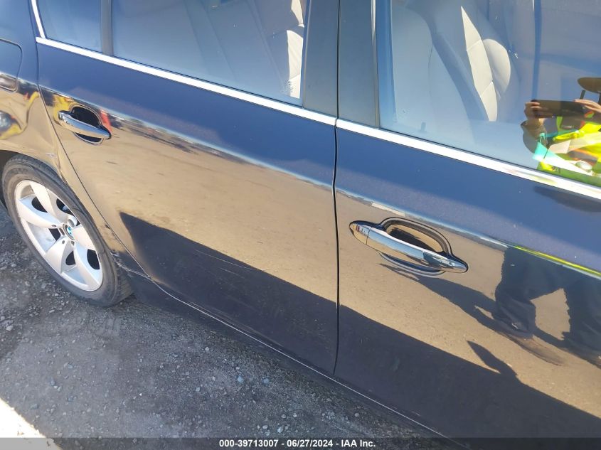 2007 BMW 525I VIN: WBANE53527CW62485 Lot: 39713007