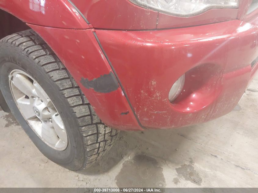 2010 Toyota Tacoma Base V6 VIN: 5TEUU4EN2AZ737137 Lot: 39713008