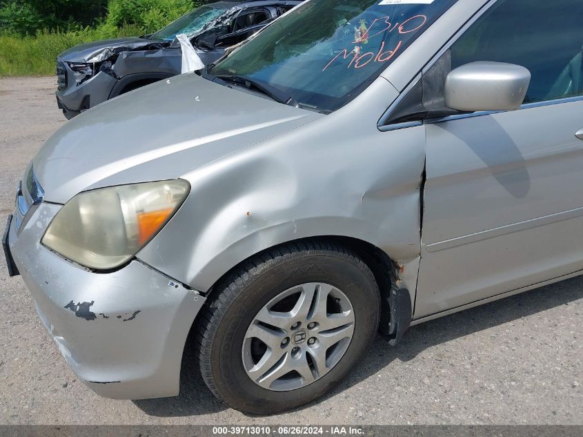 2006 Honda Odyssey Ex-L VIN: 5FNRL38716B045430 Lot: 39713010