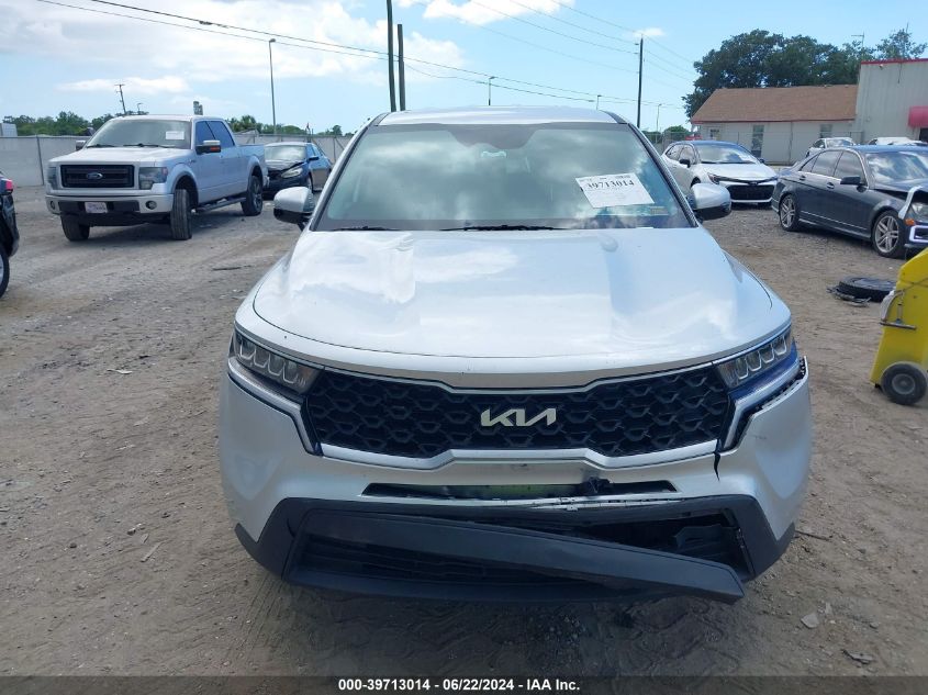 2022 Kia Sorento Lx VIN: 5XYRG4LC1NG113683 Lot: 39713014