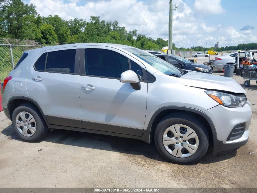 2019 Chevrolet Trax Ls VIN: 3GNCJKSB0KL144357 Lot: 39713018