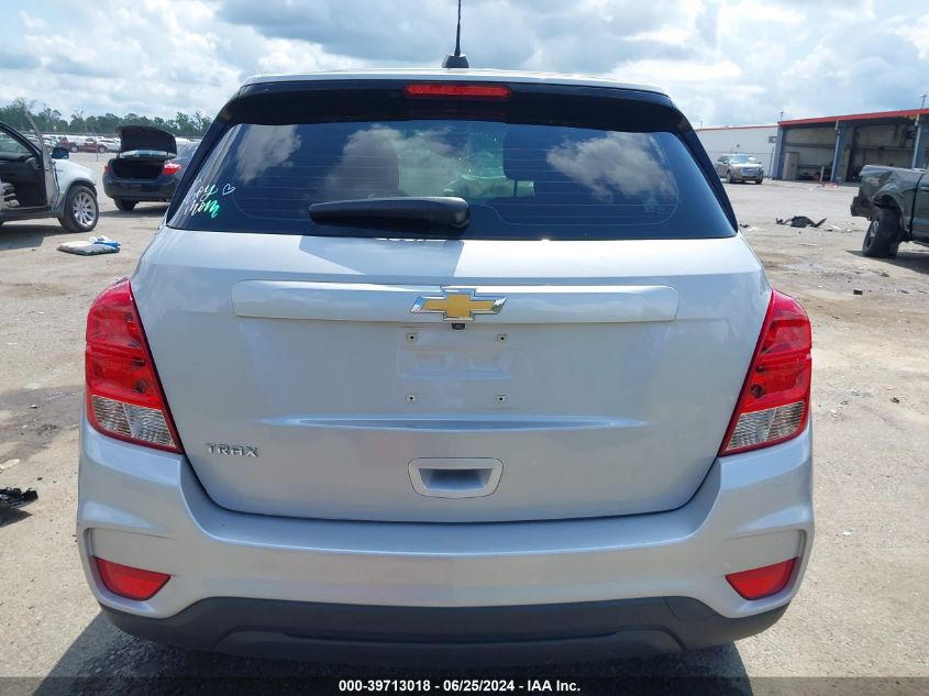 2019 Chevrolet Trax Ls VIN: 3GNCJKSB0KL144357 Lot: 39713018