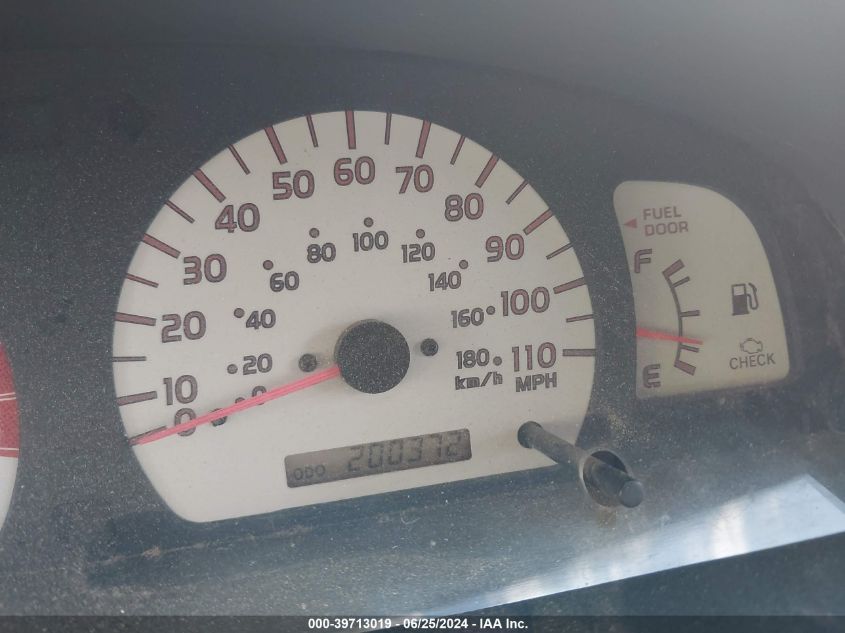 2003 Toyota Tacoma Prerunner VIN: 5TESM92N63Z159409 Lot: 39713019