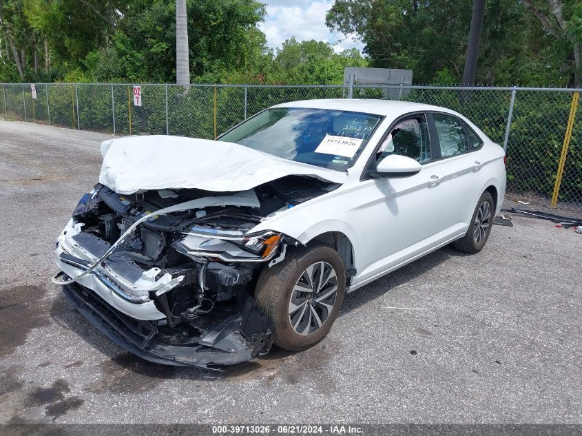 2023 Volkswagen Jetta 1.5T S VIN: 3VW5M7BU5PM024589 Lot: 39713026