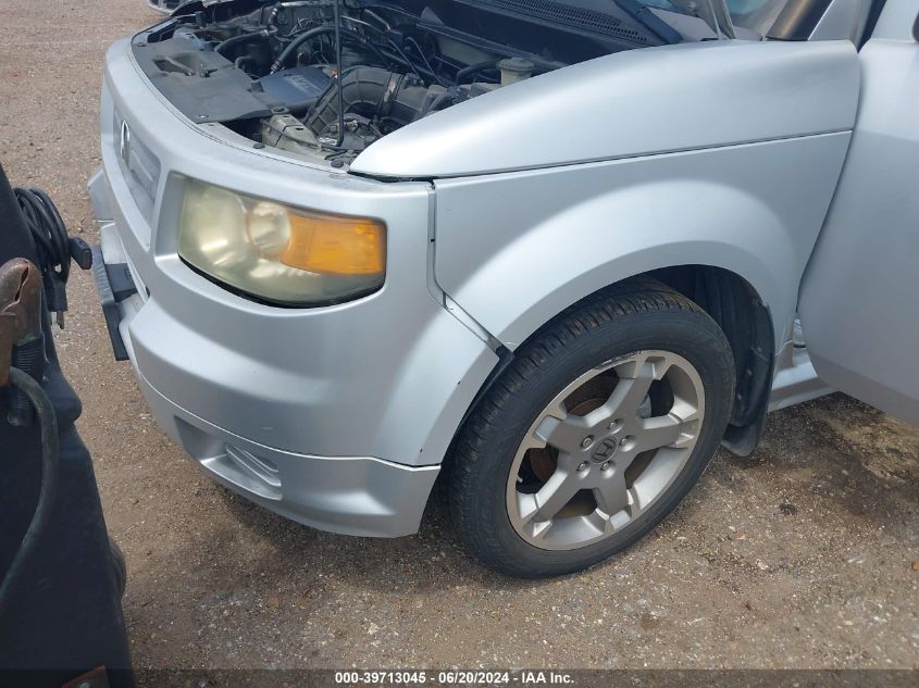 2007 Honda Element Sc VIN: 5J6YH18967L008224 Lot: 39713045