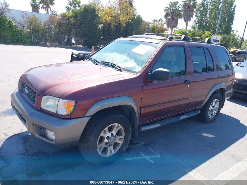 2001 Nissan Pathfinder Se VIN: JN8DR07Y61W514019 Lot: 39713047