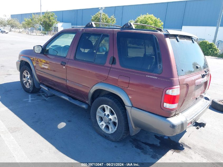 2001 Nissan Pathfinder Se VIN: JN8DR07Y61W514019 Lot: 39713047