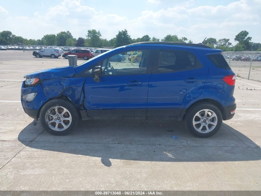 2021 Ford Ecosport Se VIN: MAJ3S2GE2MC450148 Lot: 39713048