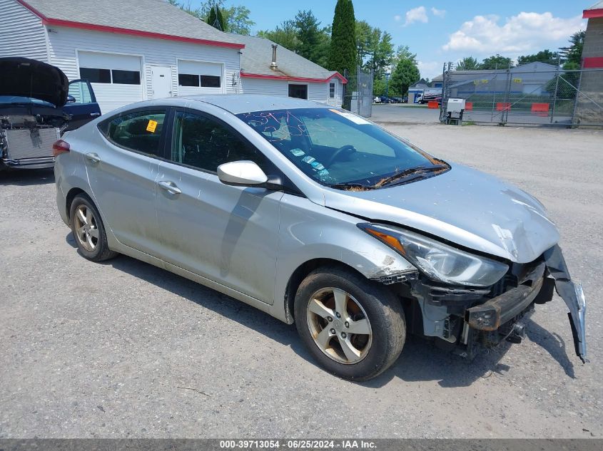 5NPDH4AE6FH569734 2015 HYUNDAI ELANTRA - Image 1