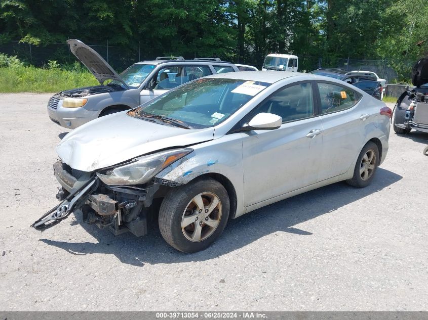 5NPDH4AE6FH569734 2015 HYUNDAI ELANTRA - Image 2