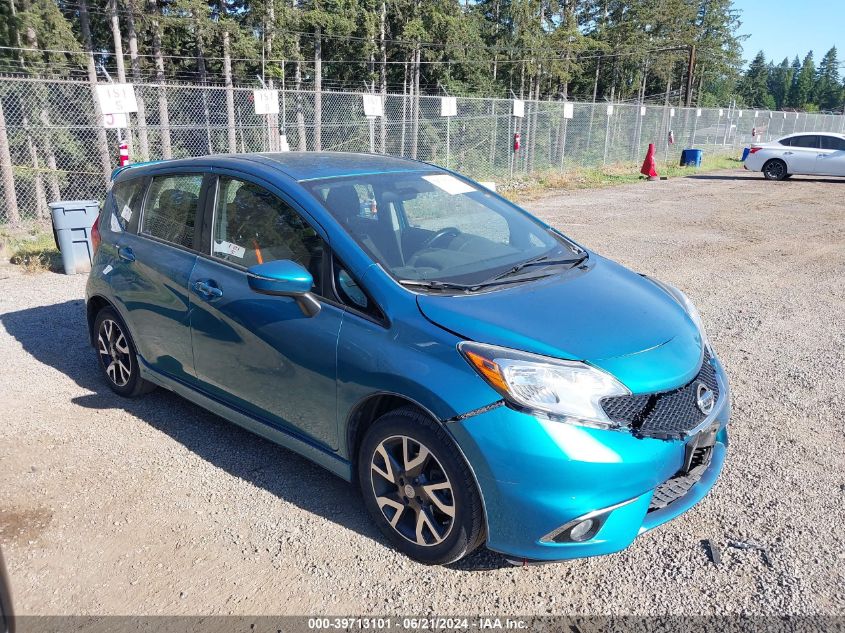 2015 Nissan Versa Note S/S Plus/Sv/Sl/Sr VIN: 3N1CE2CP2FL396806 Lot: 39713101