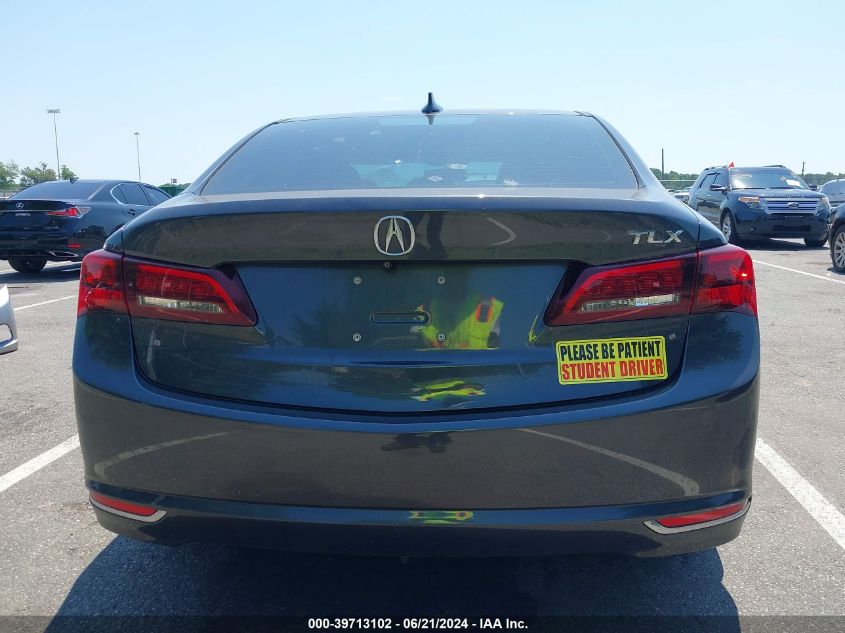2016 Acura Tlx VIN: 19UUB1F3XGA005490 Lot: 39713102