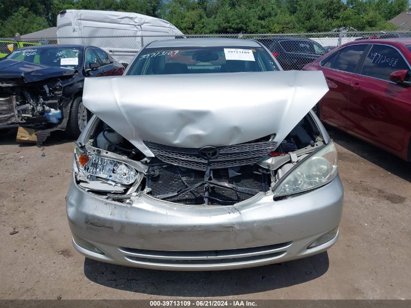 2004 Toyota Camry Xle VIN: 4T1BE32K44U807173 Lot: 39713109