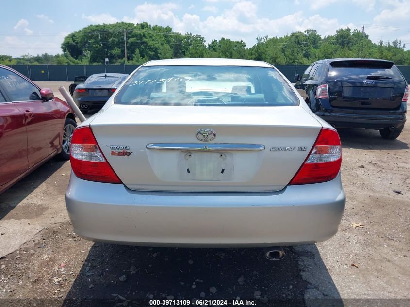 2004 Toyota Camry Xle VIN: 4T1BE32K44U807173 Lot: 39713109