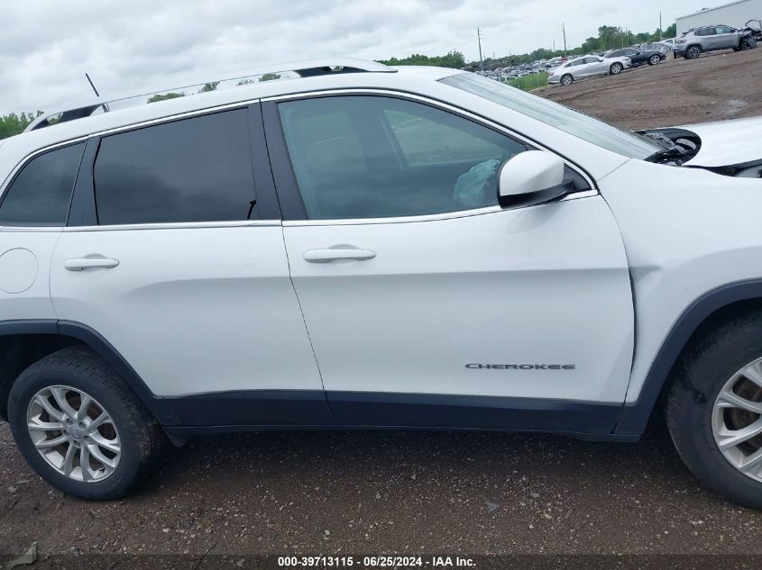 2019 Jeep Cherokee Latitude Fwd VIN: 1C4PJLCB6KD474511 Lot: 39713115