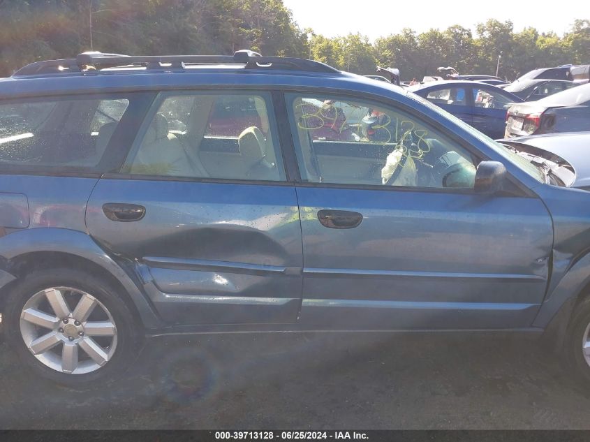 2007 Subaru Outback 2.5I/2.5I Basic/2.5I L.l. Bean Edition VIN: 4S4BP61C777343532 Lot: 39713128