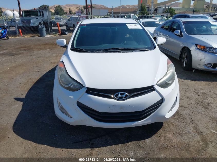 2013 Hyundai Elantra Gs VIN: KMHDH6AE8DU018747 Lot: 39713131