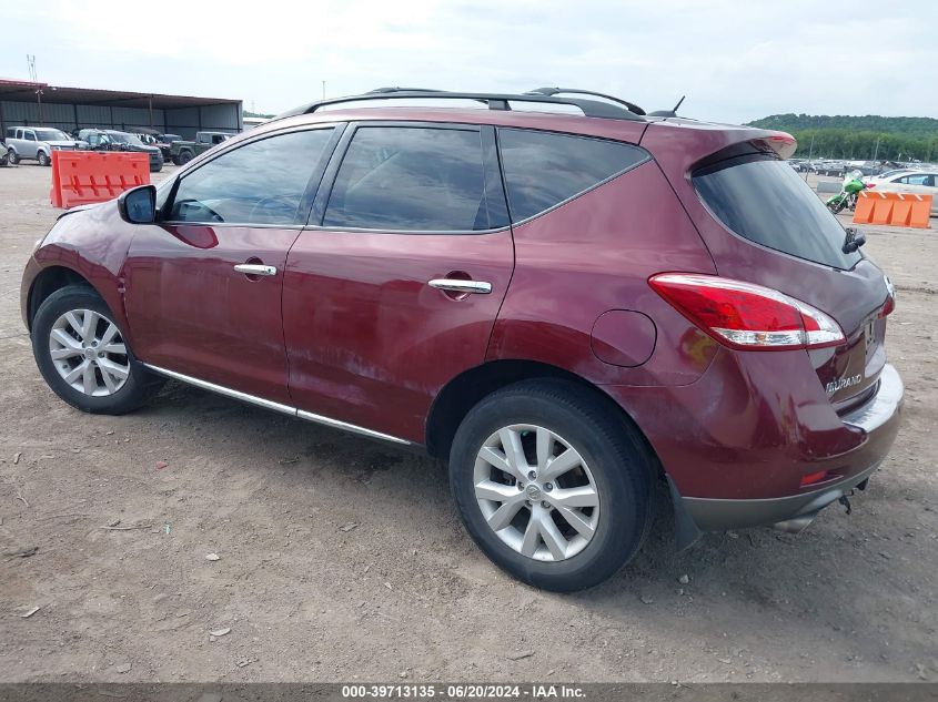 JN8AZ1MU4BW060512 2011 Nissan Murano Sv