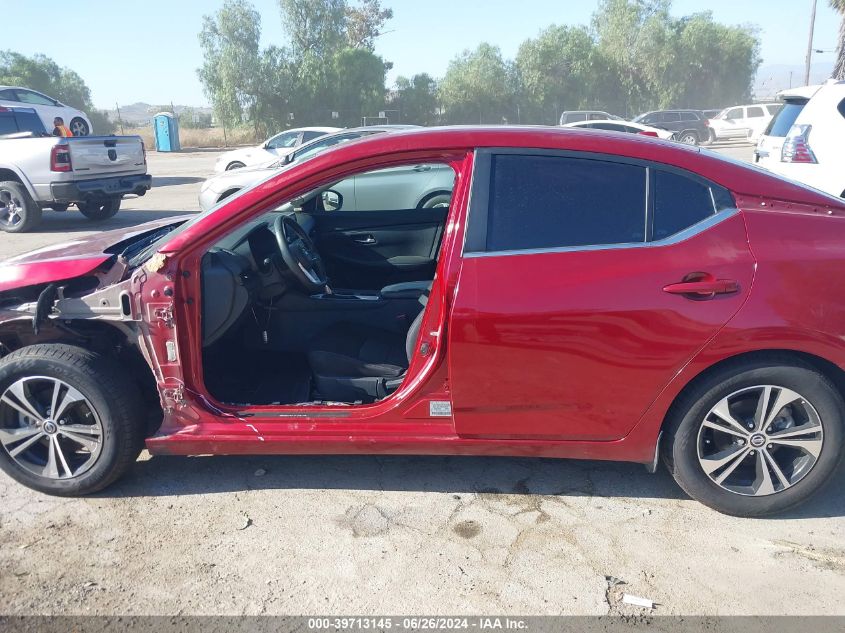 2021 Nissan Sentra Sv VIN: 03N1AB8CV2MY28920 Lot: 39713145