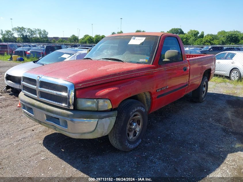 1999 Dodge Ram 1500 St VIN: 1B7HC16Z4XS193063 Lot: 39713152