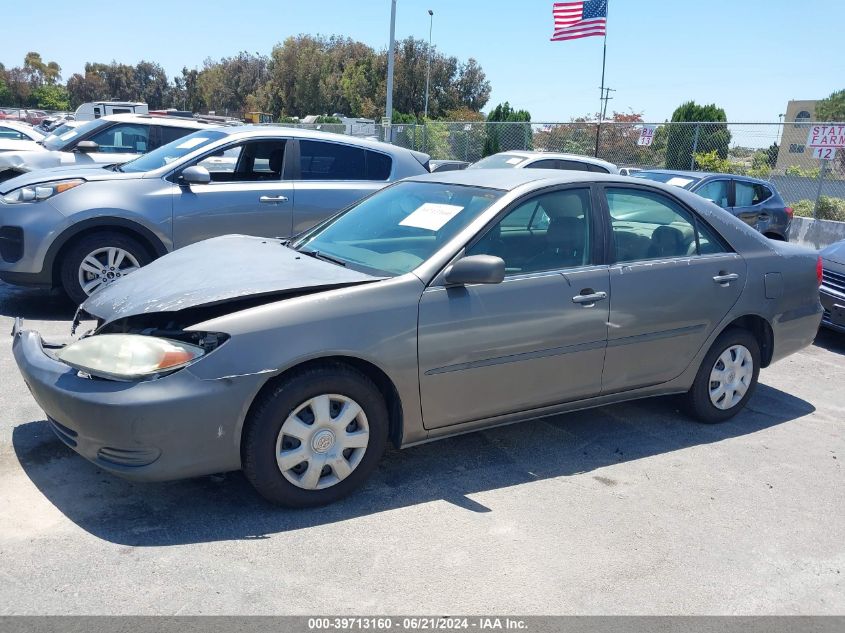 2003 Toyota Camry Le/Xle/Se VIN: 4T1BE32K73U725906 Lot: 39713160