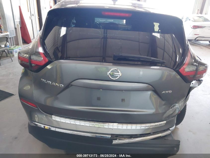 2019 Nissan Murano S VIN: 5N1AZ2MS6KN166851 Lot: 39713173
