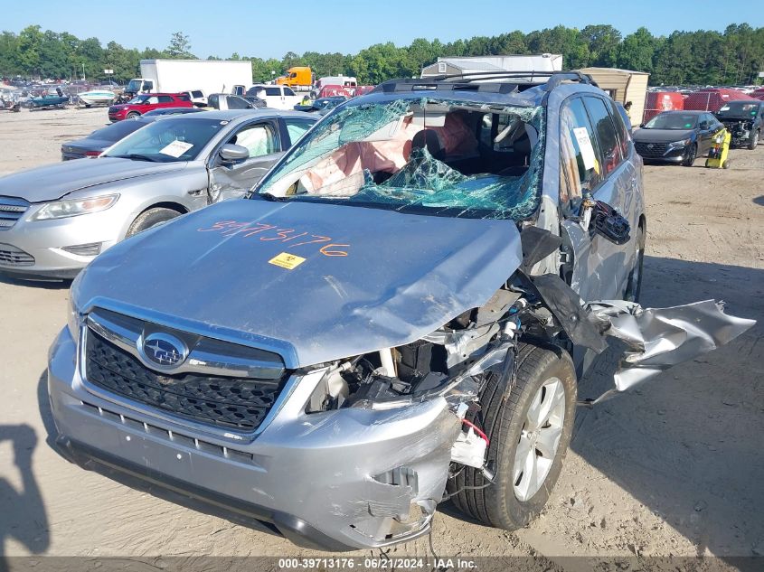 2015 Subaru Forester 2.5I Premium VIN: JF2SJADC6FH589924 Lot: 39713176