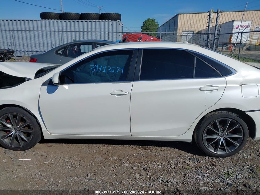 2015 Toyota Camry Xse VIN: 4T1BF1FKXFU474444 Lot: 39713179