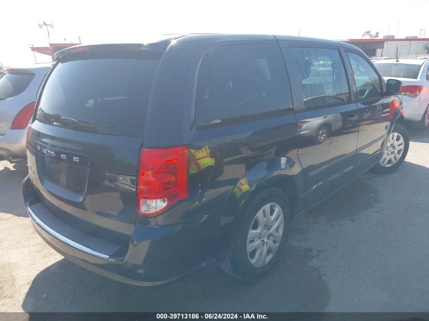 2013 Dodge Grand Caravan American Value Pkg VIN: 2C4RDGBG1DR819982 Lot: 39713186