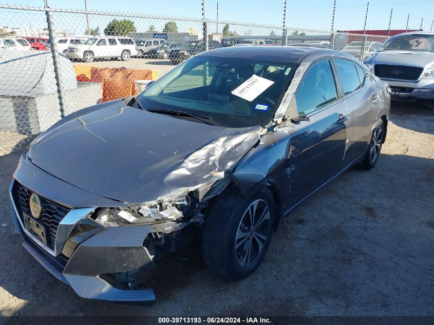 2021 Nissan Sentra Sv Xtronic Cvt VIN: 3N1AB8CV5MY297835 Lot: 39713193