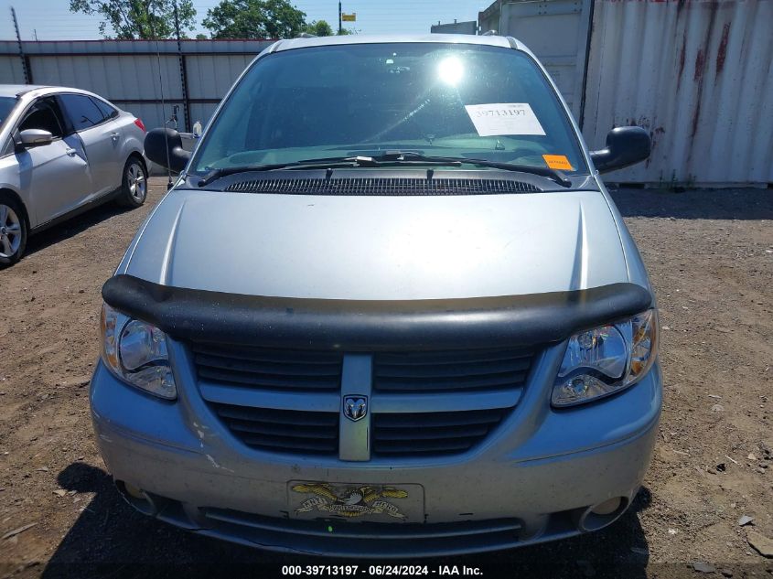 2006 Dodge Grand Caravan Sxt VIN: 2D4GP44L16R662595 Lot: 39713197