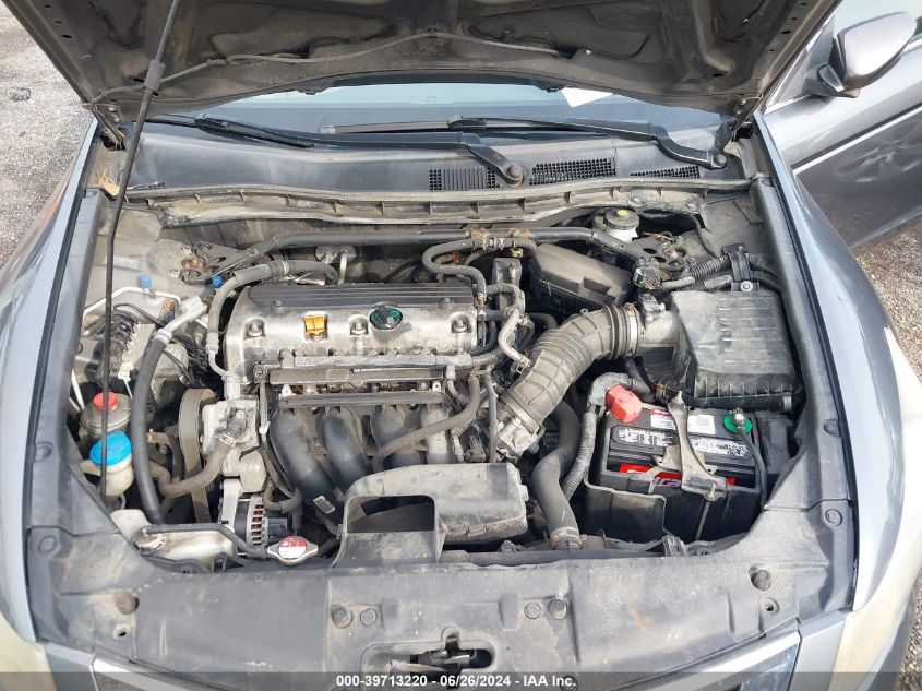 2010 Honda Accord 2.4 Ex-L VIN: 1HGCP2F8XAA121200 Lot: 39713220