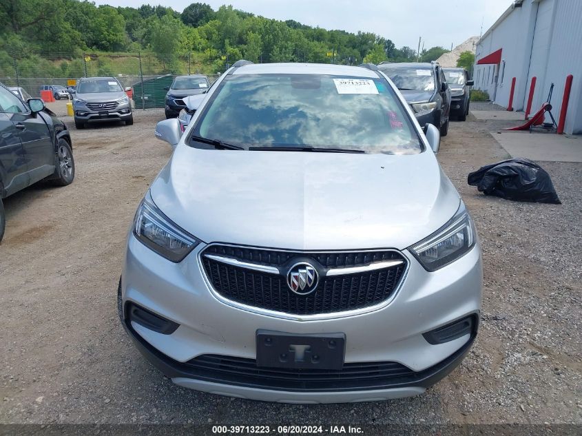 2019 Buick Encore Fwd Preferred VIN: KL4CJASB6KB834855 Lot: 39713223