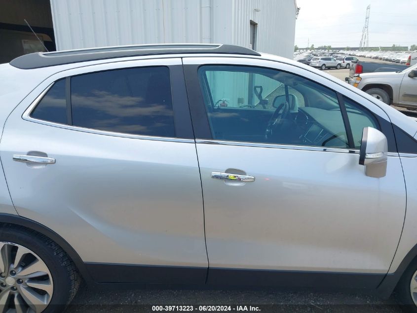 2019 Buick Encore Fwd Preferred VIN: KL4CJASB6KB834855 Lot: 39713223