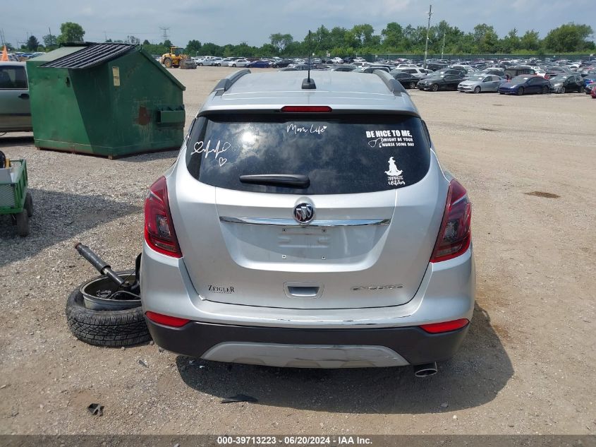 2019 Buick Encore Fwd Preferred VIN: KL4CJASB6KB834855 Lot: 39713223