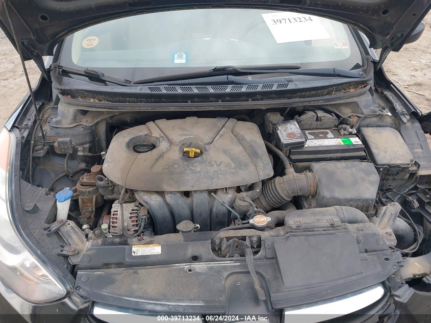 2012 Hyundai Elantra Gls VIN: 5NPDH4AE4CH106972 Lot: 39713234