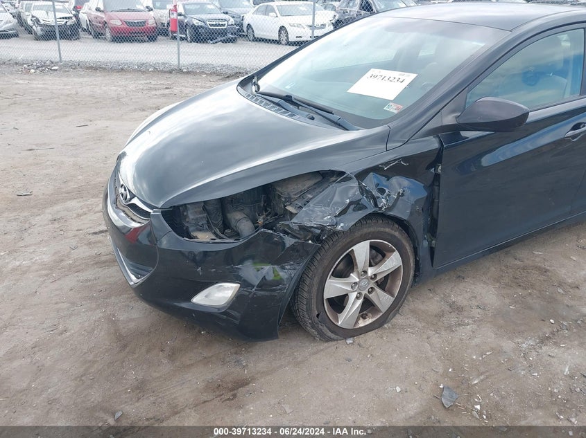 2012 Hyundai Elantra Gls VIN: 5NPDH4AE4CH106972 Lot: 39713234