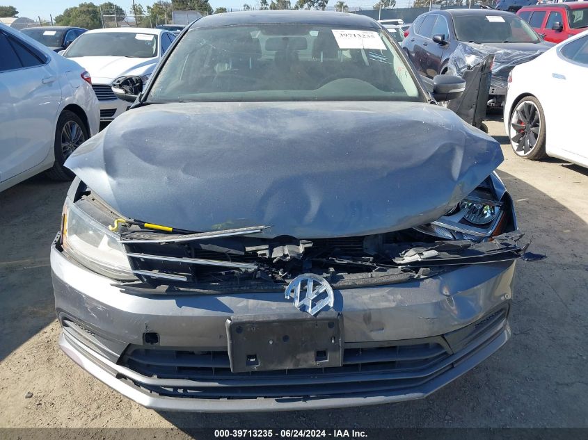 2017 Volkswagen Jetta 1.4T Se VIN: 3VWDB7AJ0HM220806 Lot: 39713235