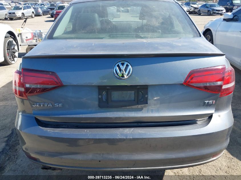 2017 Volkswagen Jetta 1.4T Se VIN: 3VWDB7AJ0HM220806 Lot: 39713235