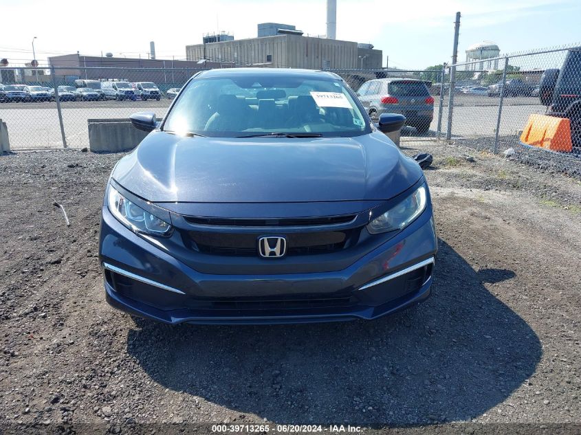 2019 Honda Civic Lx VIN: 2HGFC2F6XKH564344 Lot: 39713265
