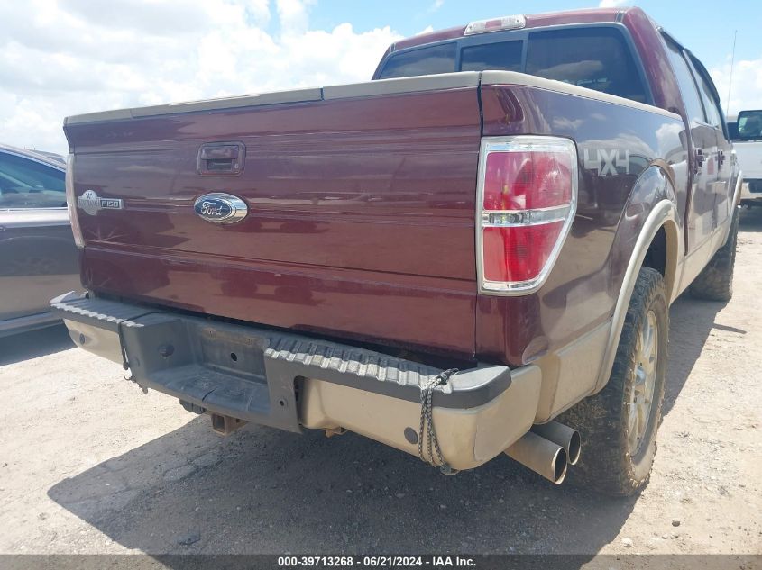 2009 Ford F150 Supercrew VIN: 1FTPW14V79KB13583 Lot: 39713268