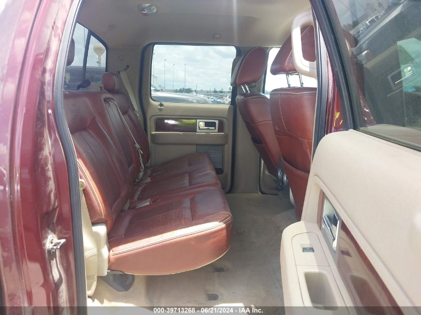 2009 Ford F150 Supercrew VIN: 1FTPW14V79KB13583 Lot: 39713268