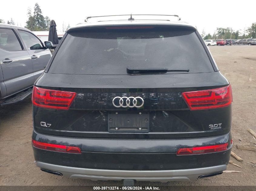 2018 Audi Q7 Prestige VIN: WA1VAAF74JD005493 Lot: 39713274